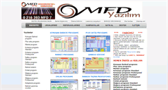 Desktop Screenshot of mfdyazilim.com