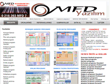 Tablet Screenshot of mfdyazilim.com